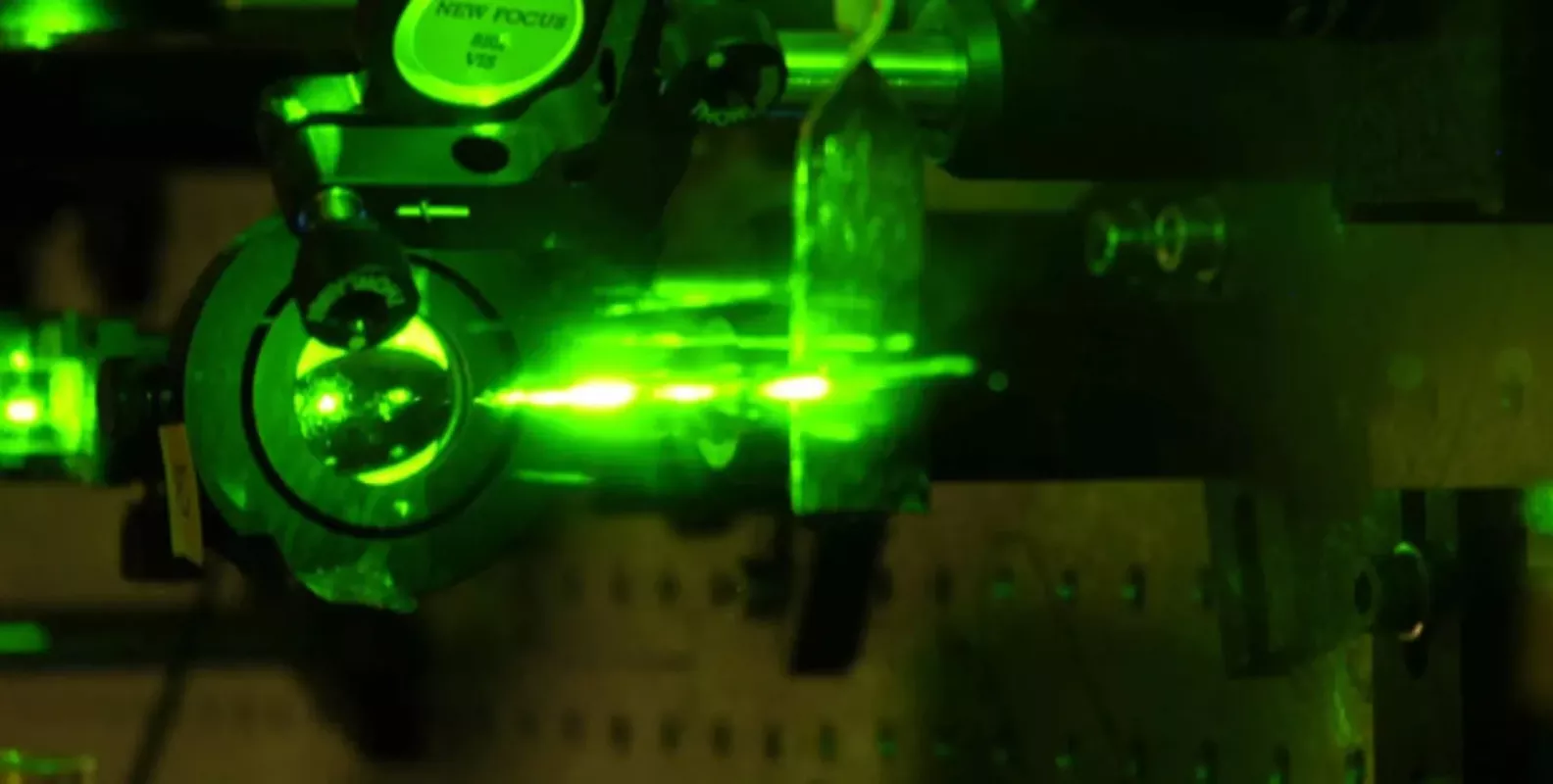 Green laser pic